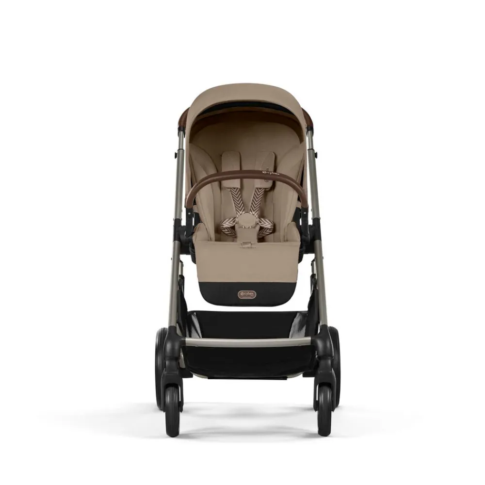 Cybex Balios S Lux - Almond beige- Klapvogne Med Flade Sæder