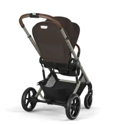 Cybex Balios S lux - Chocolate Brown- Klapvogne Med Flade Sæder