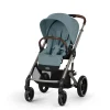 Cybex Balios S Lux - Stormy blue- Klapvogne Med Flade Sæder