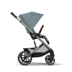 Cybex Balios S Lux - Stormy blue- Klapvogne Med Flade Sæder