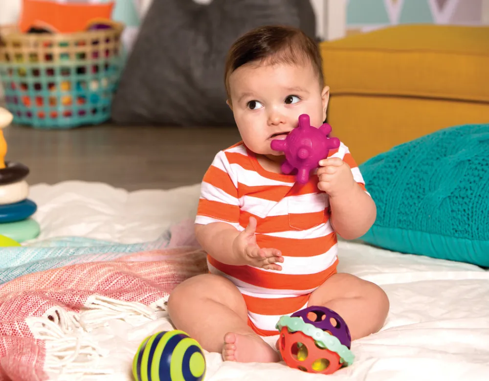 B Toys Ball-a-balloos, boldsæt- Sansebolde