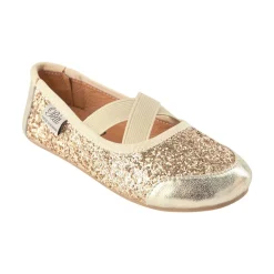 Sofie Schnoor Kids Ballerina - Champagne- Sandaler Med Blink|Hjemmesko