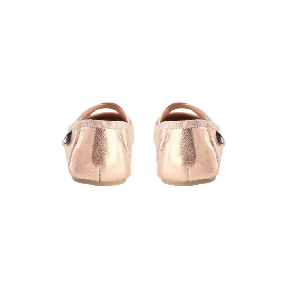 Sofie Schnoor Kids Ballerina - Peach- Sandaler Med Blink|Hjemmesko
