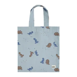 BeKids Bambus babydyne med sengetøj - Blue fog-Børn Pakkeløsninger|Sengetøj