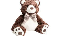 Magni Bamse bjørn med butterfly, 25 cm- Bamser