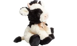 Magni Bamse ko med sløjfe 25 cm- Bamser