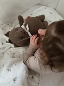 Vanilla COPENHAGEN Bamse med musik – Kanin – Wood- Musikuroer