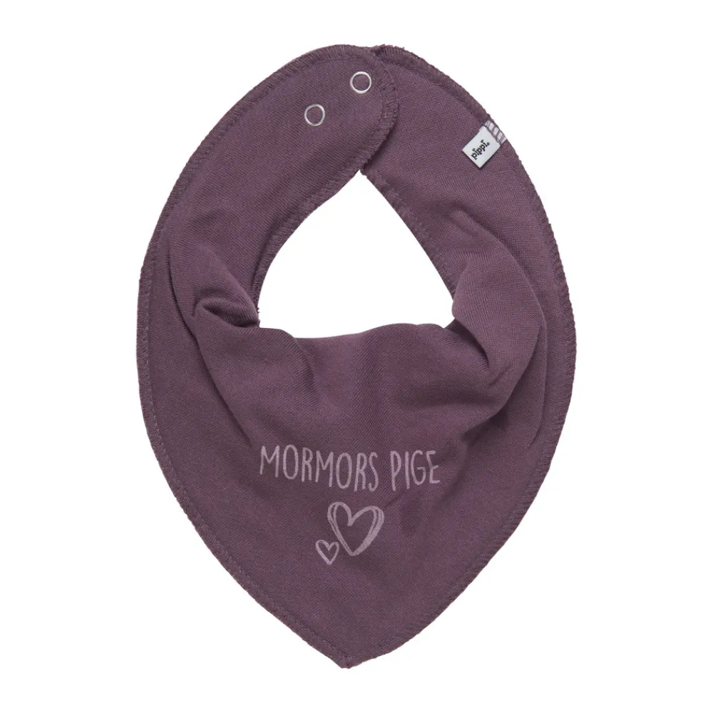 Pippi Bandana bib m. mormor+morfar.. - 610- Savlesmække