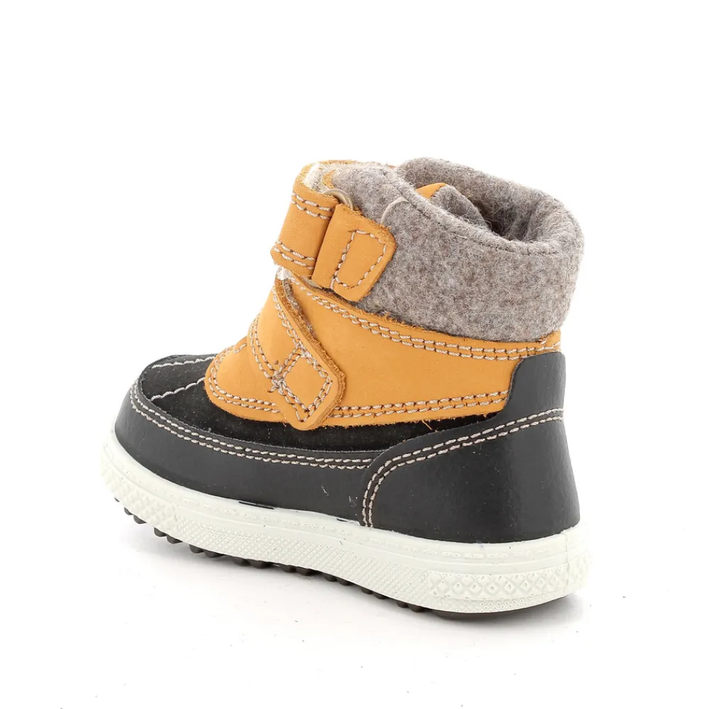 Primigi Barth Vinterstøvle m. Gore-Tex - Senape/ner/ner- Vinterstøvler