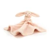 JellyCat Bashful Kanin, Blush nusseklud- Nusseklude