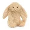 JellyCat Bashful kanin, Curly original 31 cm- Bamser