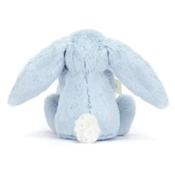 JellyCat Bashful Kanin, Lyseblå nusseklud- Nusseklude