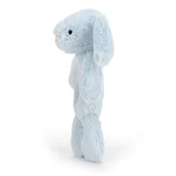JellyCat Bashful kanin, lyseblå ring rangle- Rangler I Plys