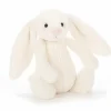JellyCat Bashful kanin mellem - creme- Bamser