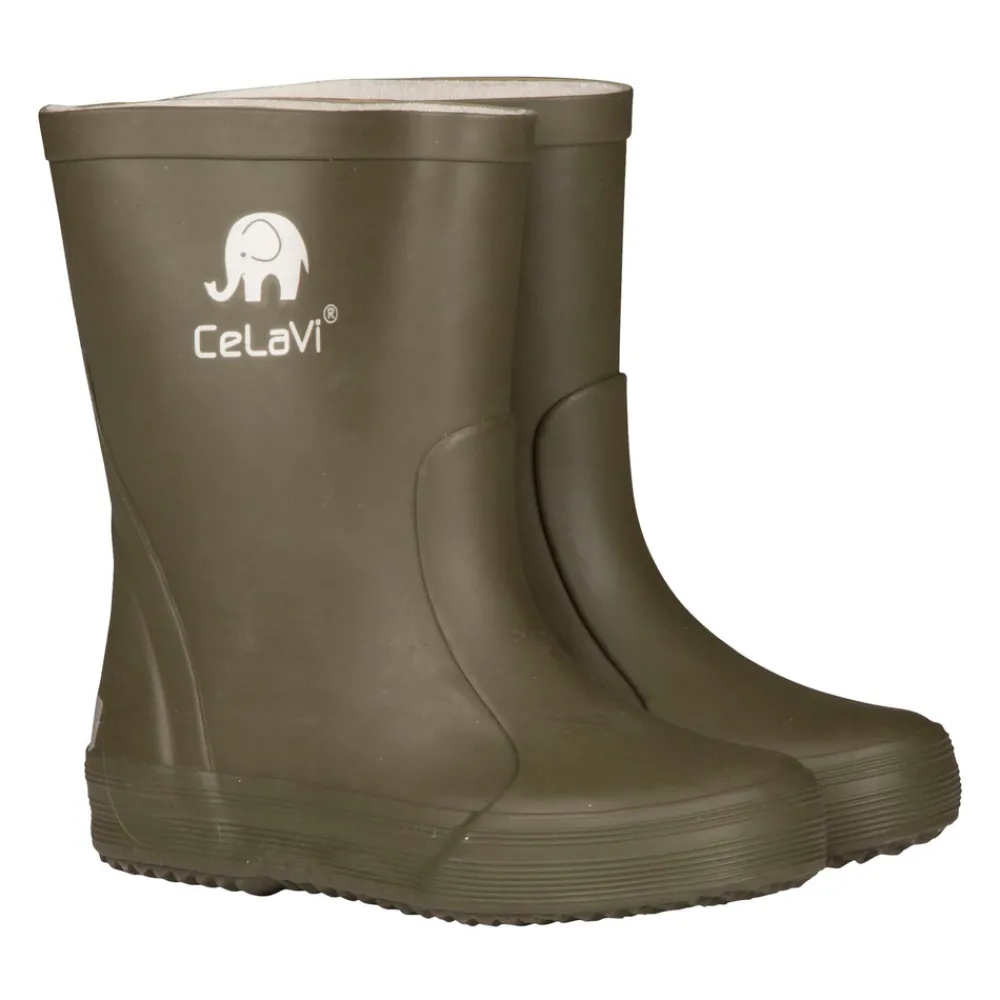 CeLaVi Basic Gummistøvle - Army 988- Lange Gummistøvler