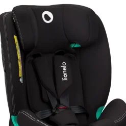 Lionelo Bastiaan one i-size - black carbon- Autostole Med Integreret Baser|Autostole 40-150 Cm (0-12 År)