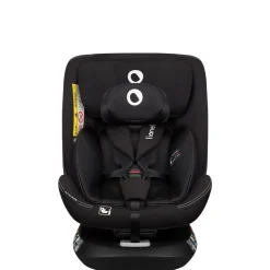 Lionelo Bastiaan one i-size - black carbon- Autostole Med Integreret Baser|Autostole 40-150 Cm (0-12 År)
