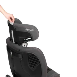 Lionelo Bastiaan one i-size - pink rose- Autostole Med Integreret Baser|Autostole 40-150 Cm (0-12 År)