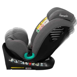 Lionelo Bastiaan one i-size - pink rose- Autostole Med Integreret Baser|Autostole 40-150 Cm (0-12 År)