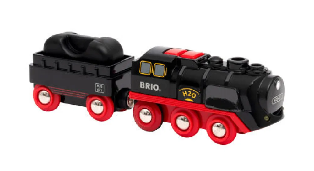 Brio Batteridrevet damptog- Togbaner & Tog