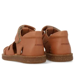 Angulus Begynder sandal med glitterhjerte - Clay/Clay Glitter- Sandaler Med Lukket Tå|Begyndersandaler