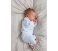 MarMar Copenhagen Belita Slå-om-body - Light blue- Bodystocking M. Skrålukning