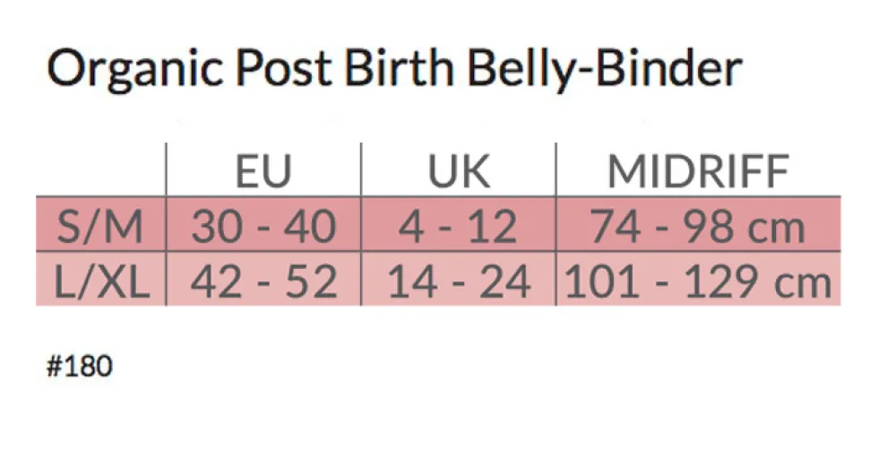 Carriwell Belly Binder Sort S-M- Accessories