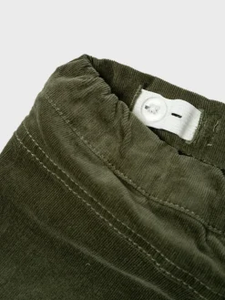 NAME IT Ben regular cord bukser - TEA LEAF- Bukser