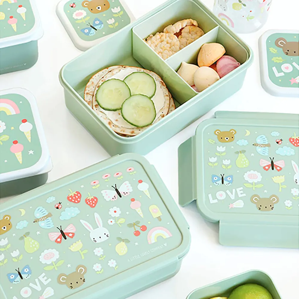 A Little Lovely Company Bento lunch box: Joy- Madkasser & Drikkedunke