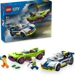 LEGO CITY Biljagt med politi og muskelbil 60415 LEGO® City- Lego