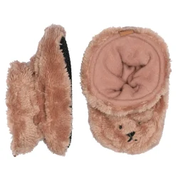 Melton Bjørnefluffy hjemmesko - Burlwood- Futter