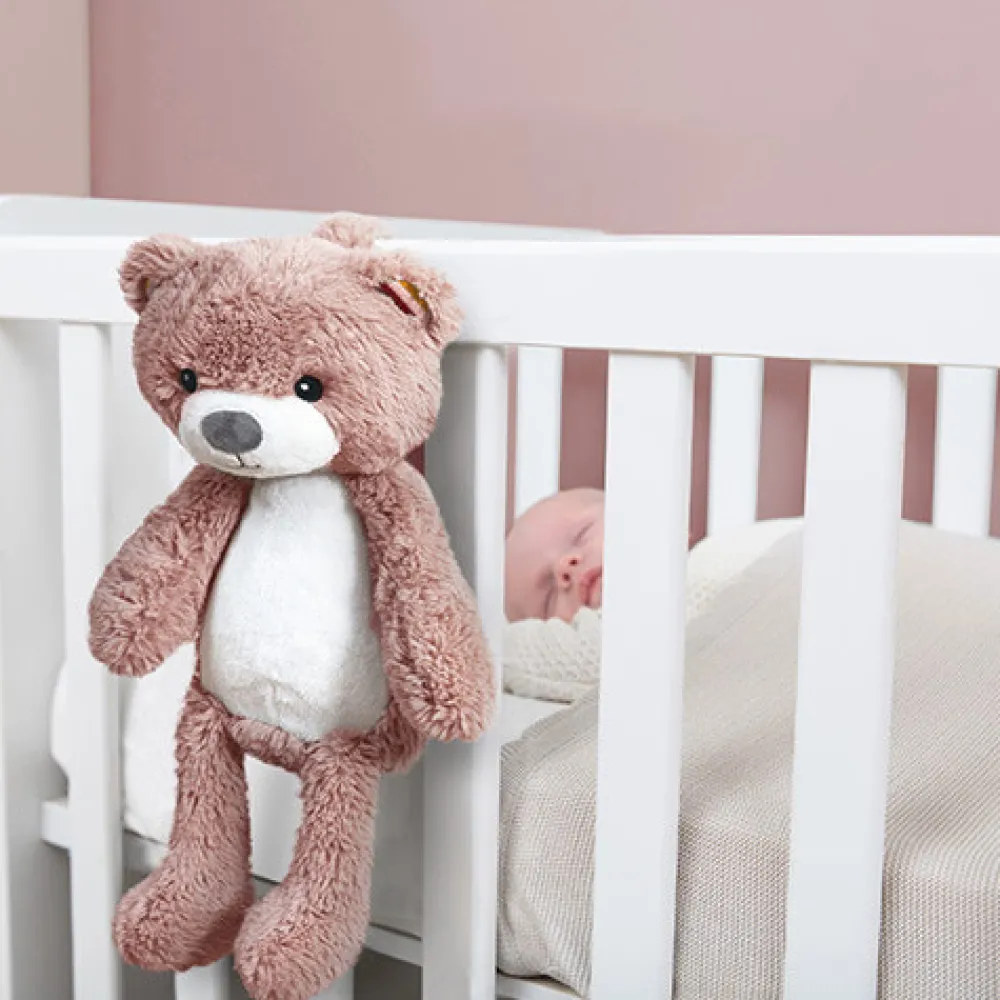 ZAZU Bjørnen Brody, søvntræner - pink-Børn White Noise Og Højtalere|Lamper