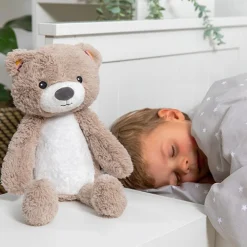 ZAZU Bjørnen Brody, søvntræner - taupe-Børn White Noise Og Højtalere|Lamper