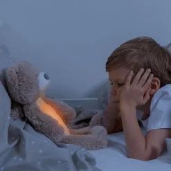 ZAZU Bjørnen Brody, søvntræner - taupe-Børn White Noise Og Højtalere|Lamper