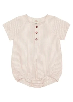 Copenhagen Colors Bæk og bølge romper - DUSTY ROSE- Bodystocking Kortærmet