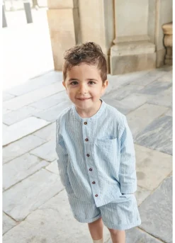 Copenhagen Colors Bæk og bølge shorts - SKY BLUE- Shorts