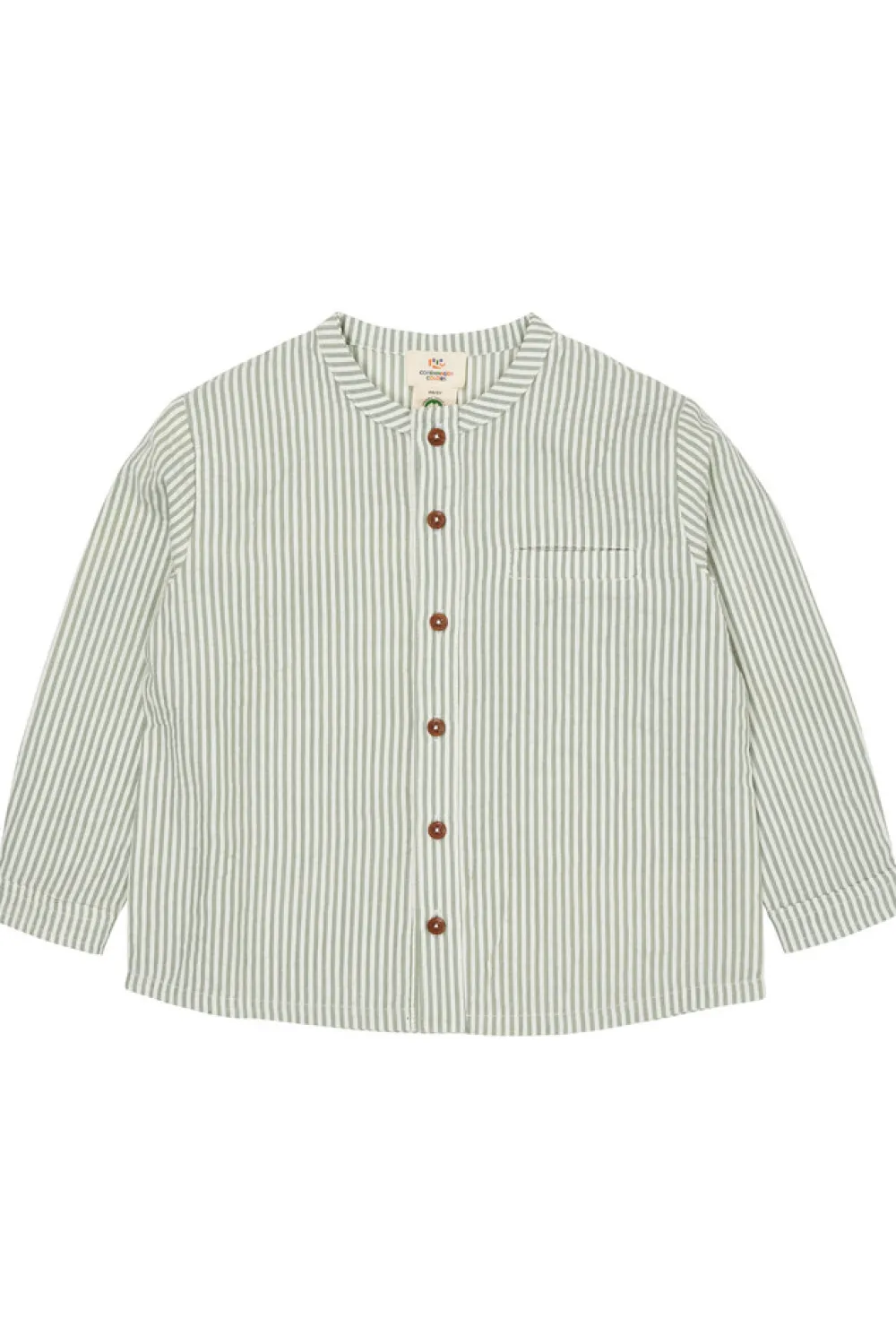 Copenhagen Colors Bæk og bølge skjorte - GREEN- Skjorter