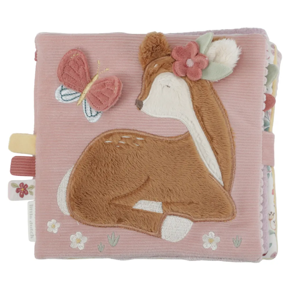 Little Dutch Blød Aktivitetsbog Fairy Garden- Røre- & Følebøger