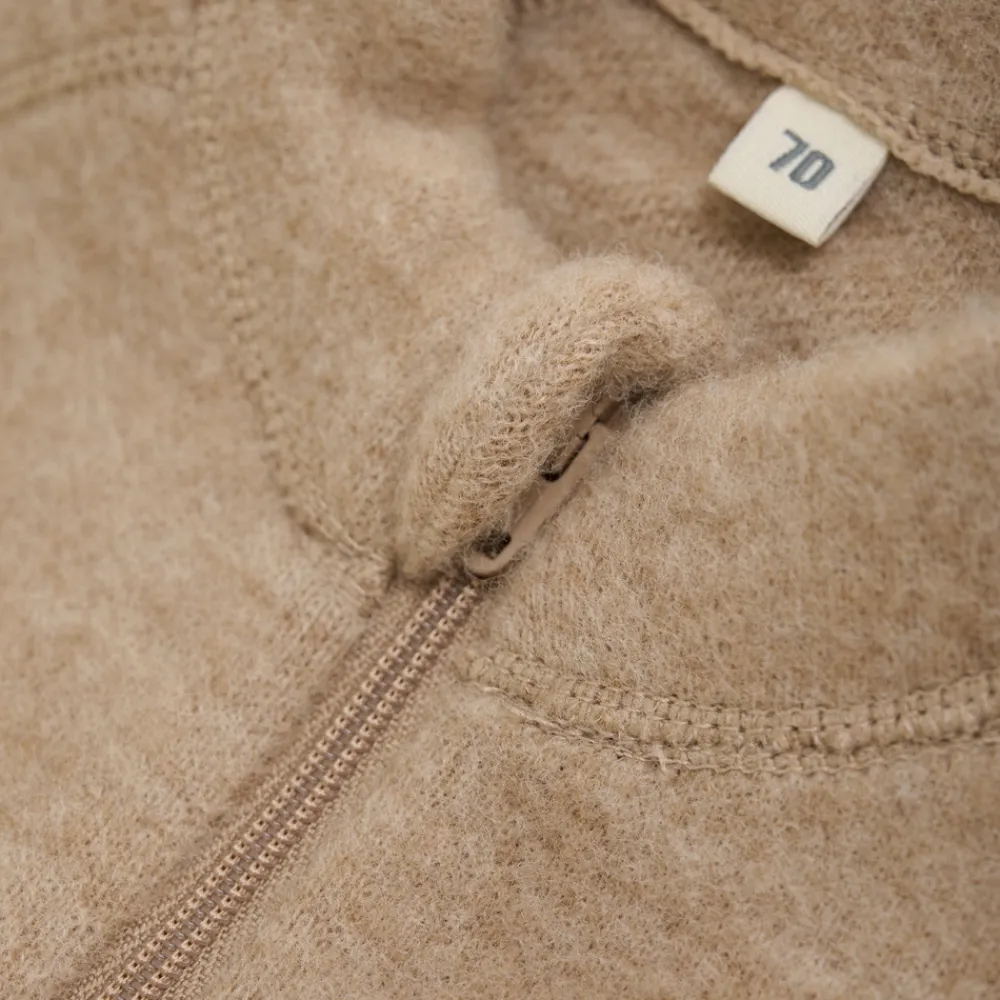 CeLaVi Blød uld heldragt - Woodsmoke- Ulddragter