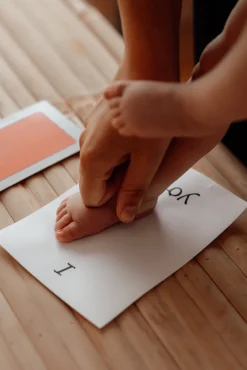 Vanilla COPENHAGEN Blækfri hånd og fodaftryk- 2-pak - Lyserød/Sort- Hånd- & Fodaftryk