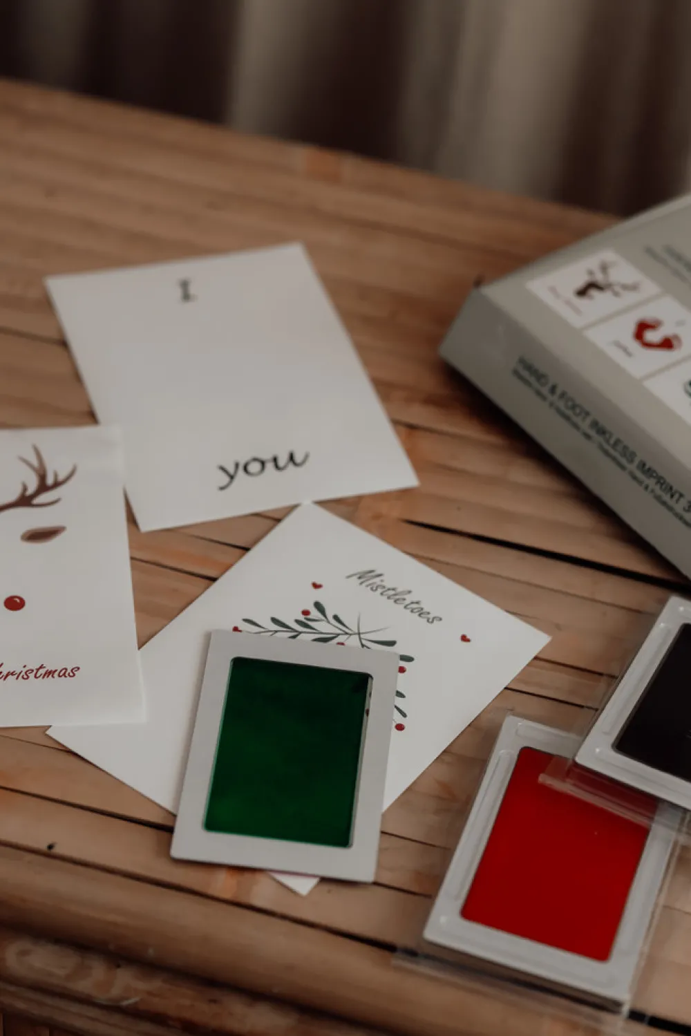 Vanilla COPENHAGEN Blækfri hånd og fodaftryk 3-pak - Jul- Hånd- & Fodaftryk|Dekorationer