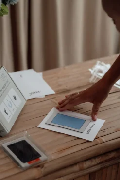 Vanilla COPENHAGEN Blækfri hånd og fodaftryk 2-pak - Blå/Sort- Hånd- & Fodaftryk