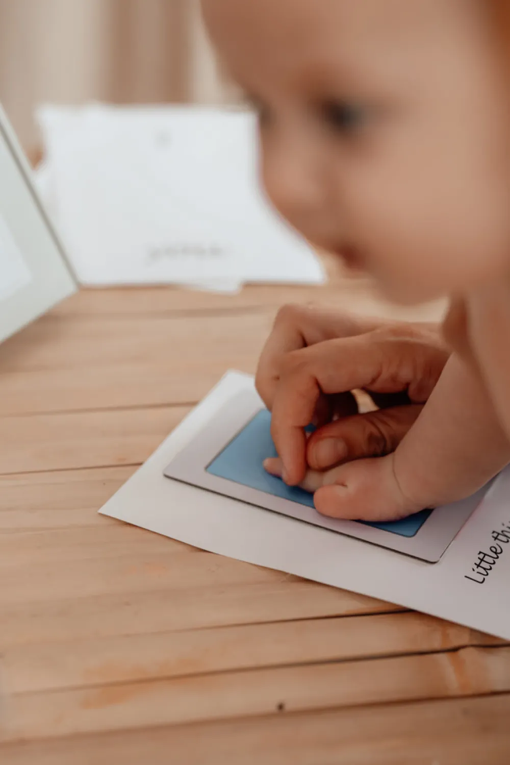 Vanilla COPENHAGEN Blækfri hånd og fodaftryk 2-pak - Blå/Sort- Hånd- & Fodaftryk