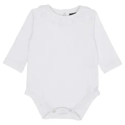 Jocko Bluse body - HVID- Bodystocking Langærmet