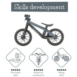 Chillafish BMXie Vrooom balancecykel - Anthracite- Løbecykler & Cykler