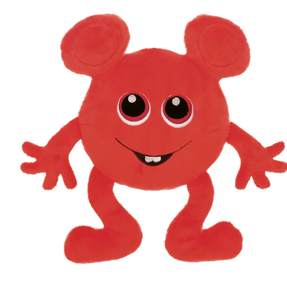 BABBLARNA Bobbo bamse rød, 26 cm- Bamser