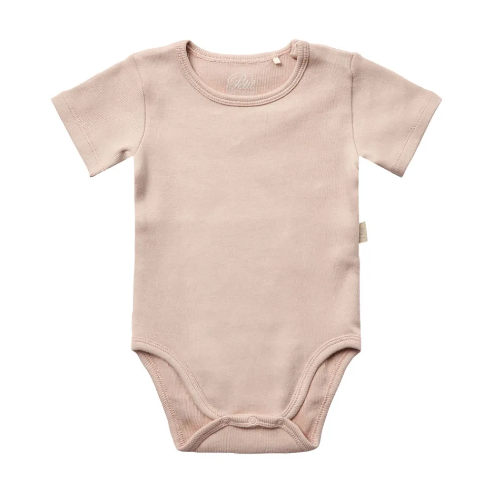 Sofie Schnoor Kids Body - Light rose- Bodystocking Kortærmet