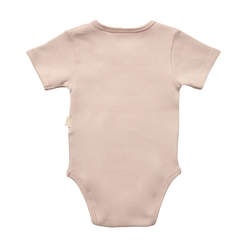 Sofie Schnoor Kids Body - Light rose- Bodystocking Kortærmet
