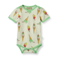 Småfolk Body kortærmet - Marsmallow- Bodystocking Kortærmet