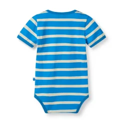 Småfolk Body kortærmet - Tropic sea- Bodystocking Kortærmet